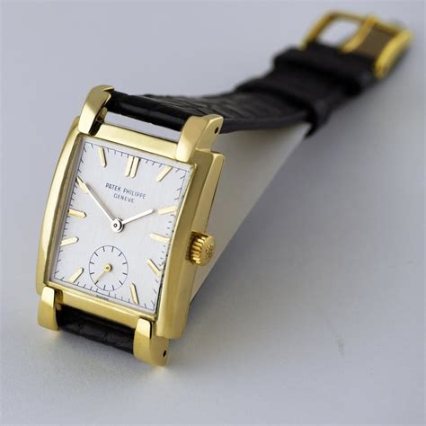 Patek Philippe Gold Wristwatch Dated 1951 .